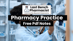 B Pharm Pharmacy Practice PDF Notes