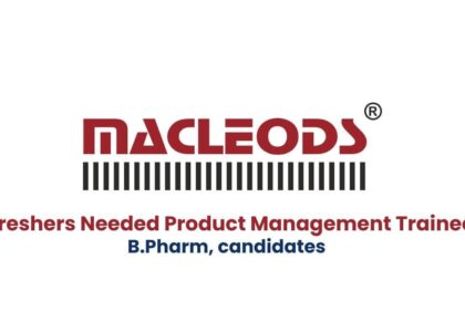 Macleods Pharmaceuticals Hiring for Freshers as Product Management Trainee