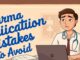 What are the common mistakes pharma graduates make in job applications?