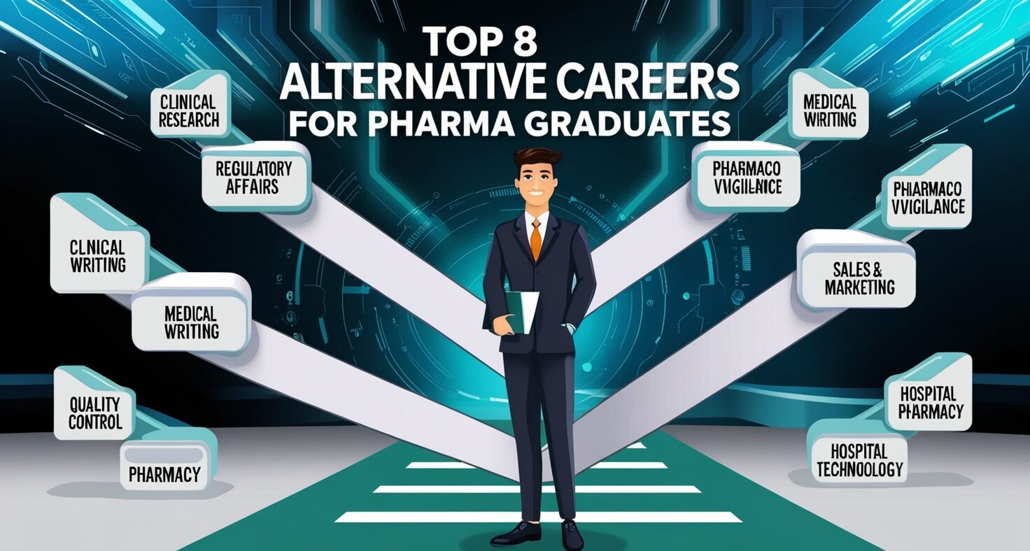 Top 8 Alternative Careers for Pharma Graduates