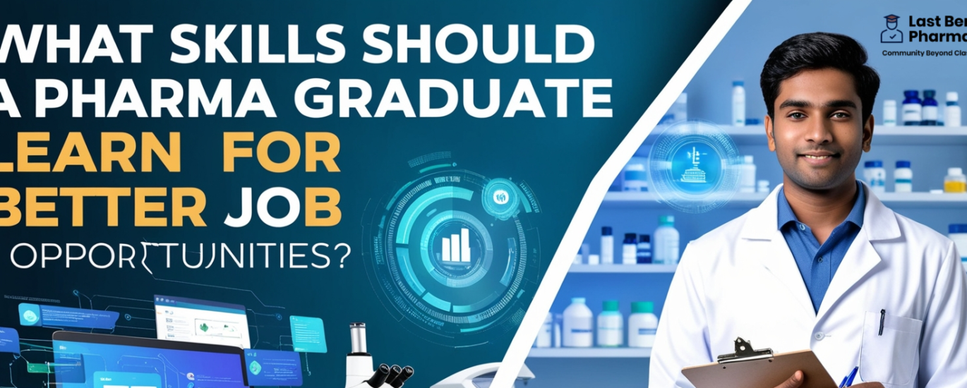 Top 8 Skills Pharma Graduate Learn for Better Job Opportunities